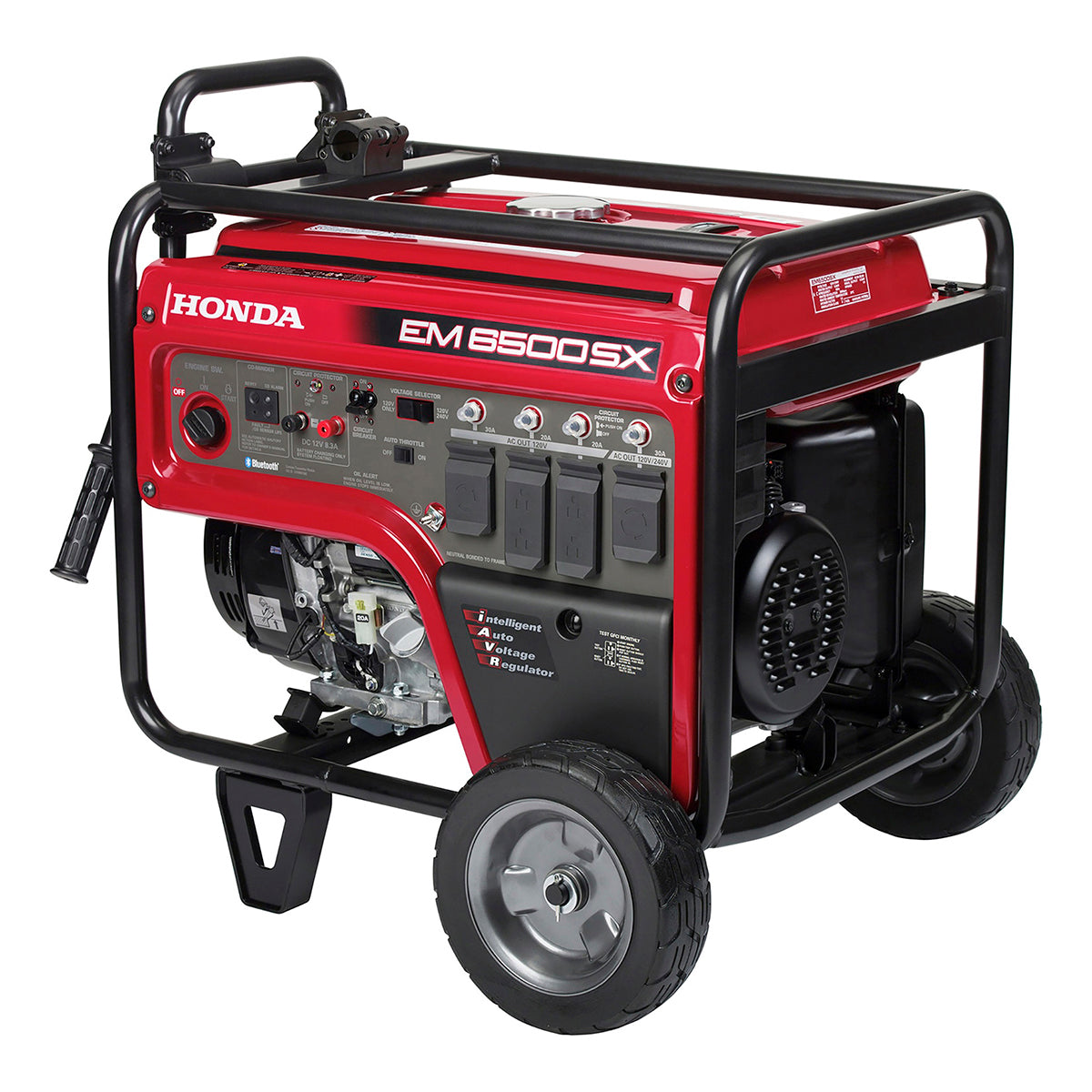 Honda EM6500SX generator left side