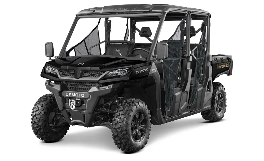 2026 Cfmoto Uforce 1000XL Crew Cab Side By Side Black