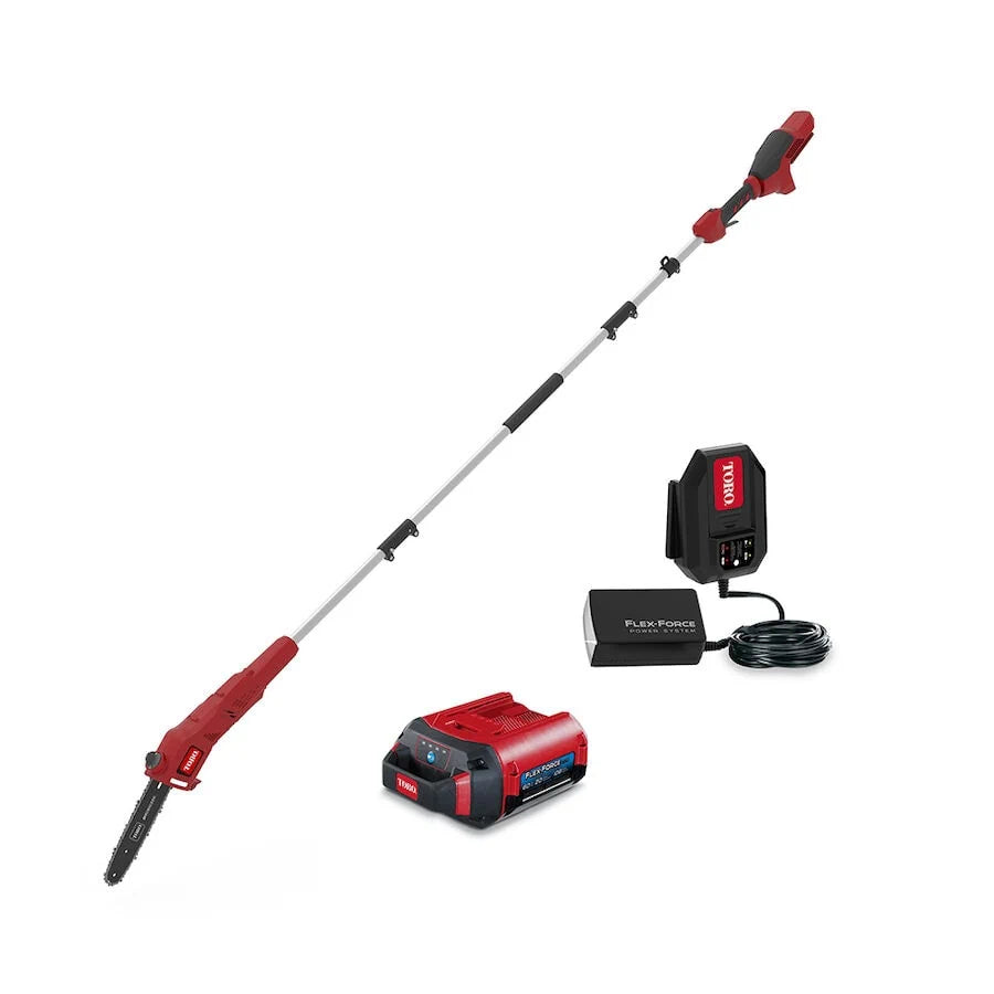 60V MAX 10" Brushless Pole Saw with 2.0Ah battery