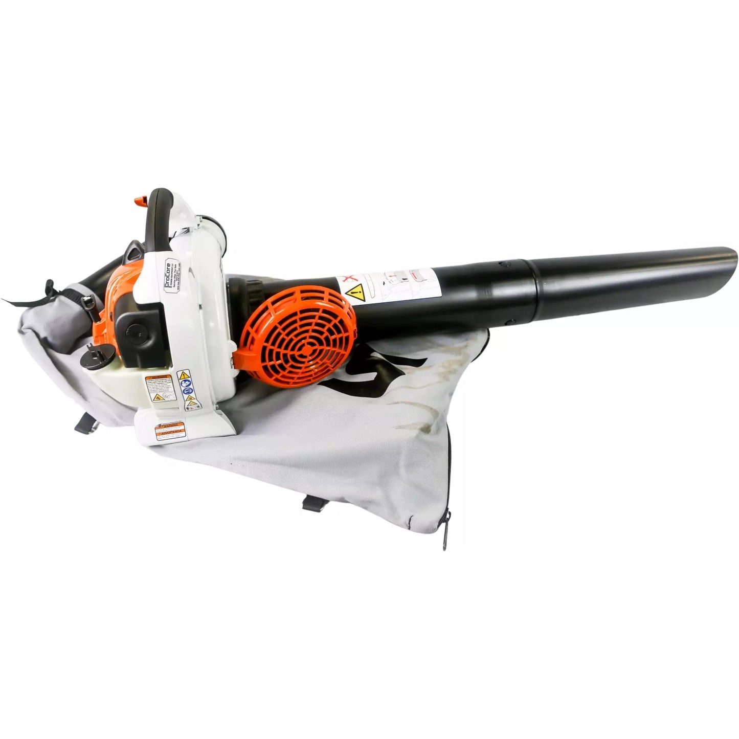 The ECHO Shred 'N' Vac can function as a blower to clear leaves